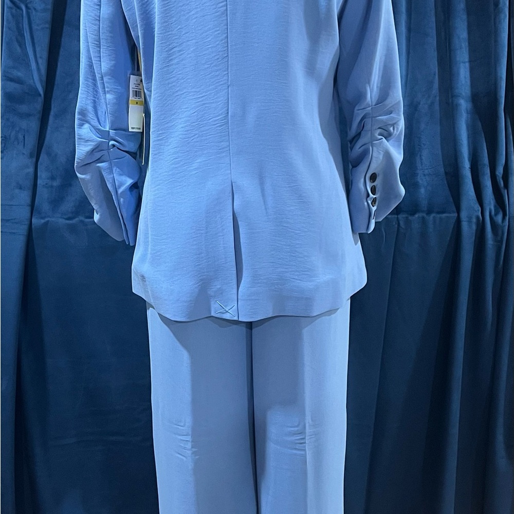 CeCe Periwinkle Single-Button Blazer NWT - image 4